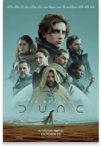 Affiche Dune