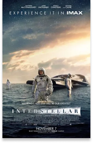 Affiche Interstellar